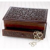 Wooden Carved Box